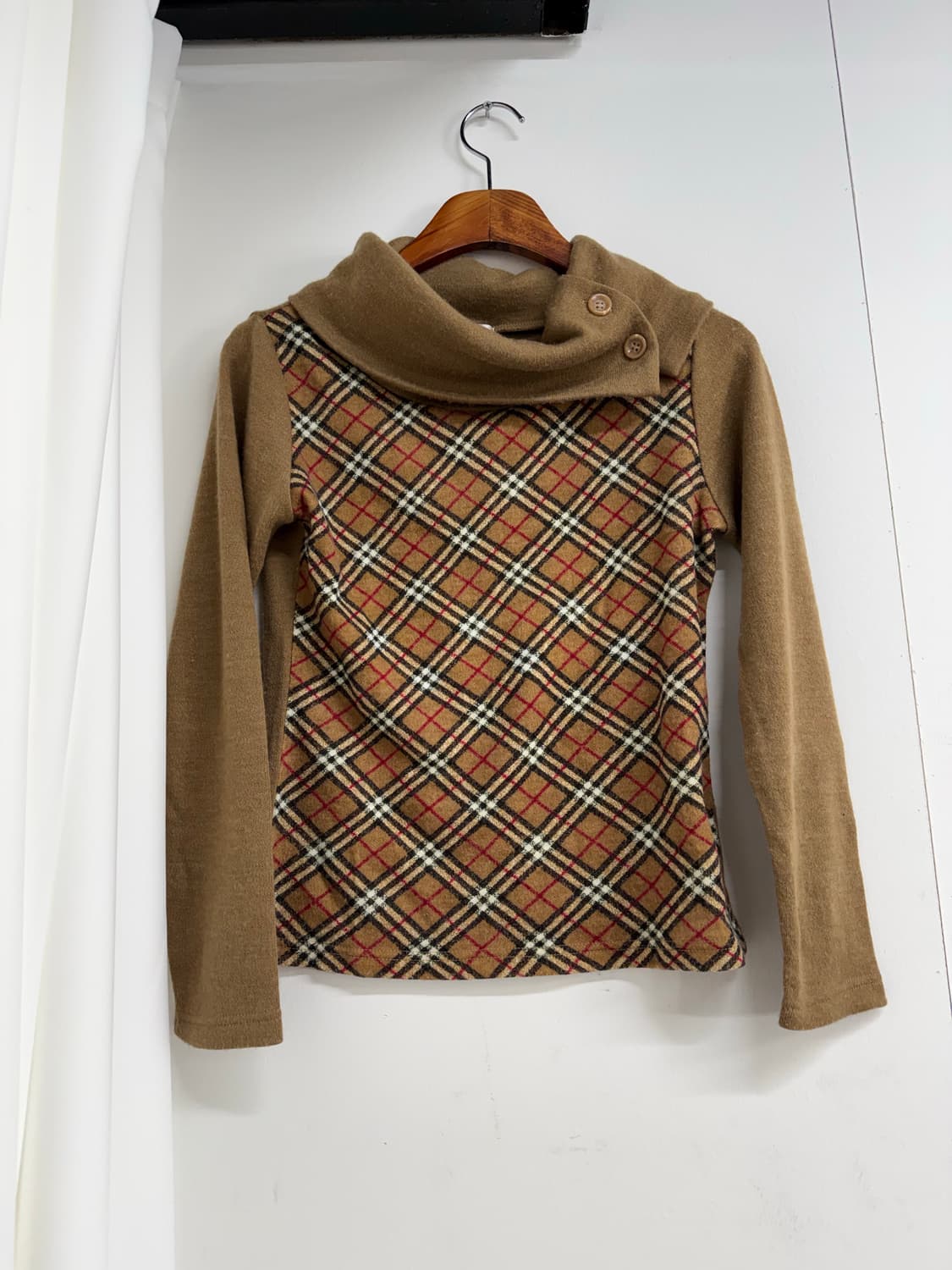 베이지 체크소녀 코디 🏈 상품이미지6