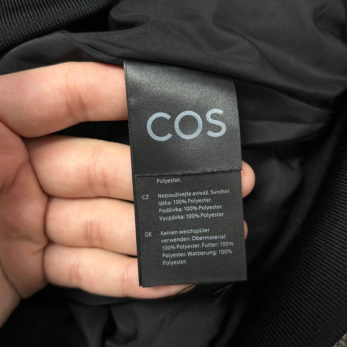 코스 롱라인 봄버자켓(XS) 상품이미지3