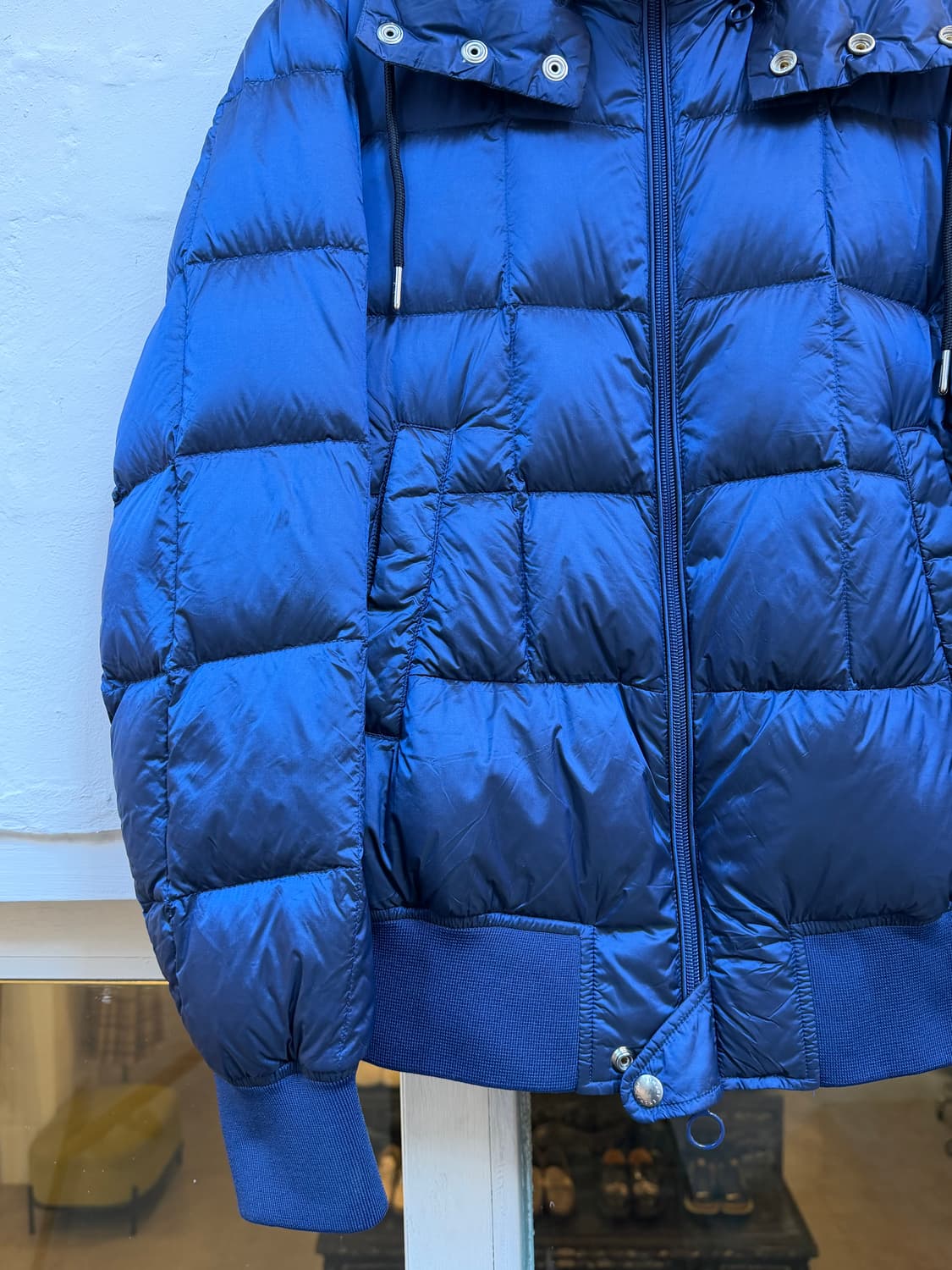 Armani Exchange 블루 다운 파카 자켓 S 상품이미지3