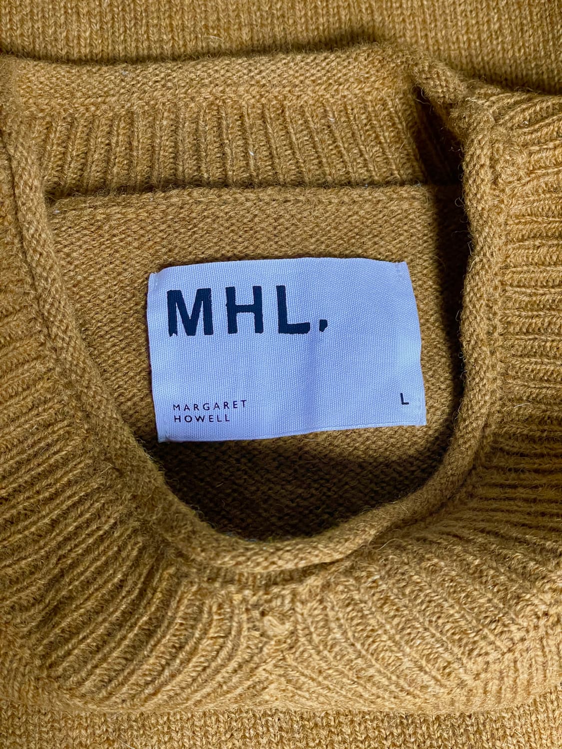MHL. Fine Shetland Wool Pullover L 상품이미지3