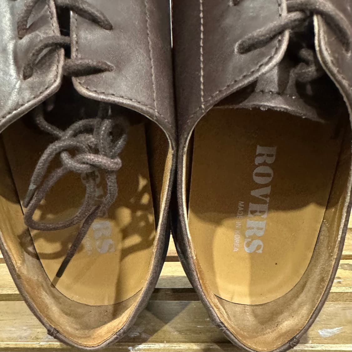 265) 로버스 로퍼 남성 남자 구두 브라운 레더 더비슈즈 상품이미지8