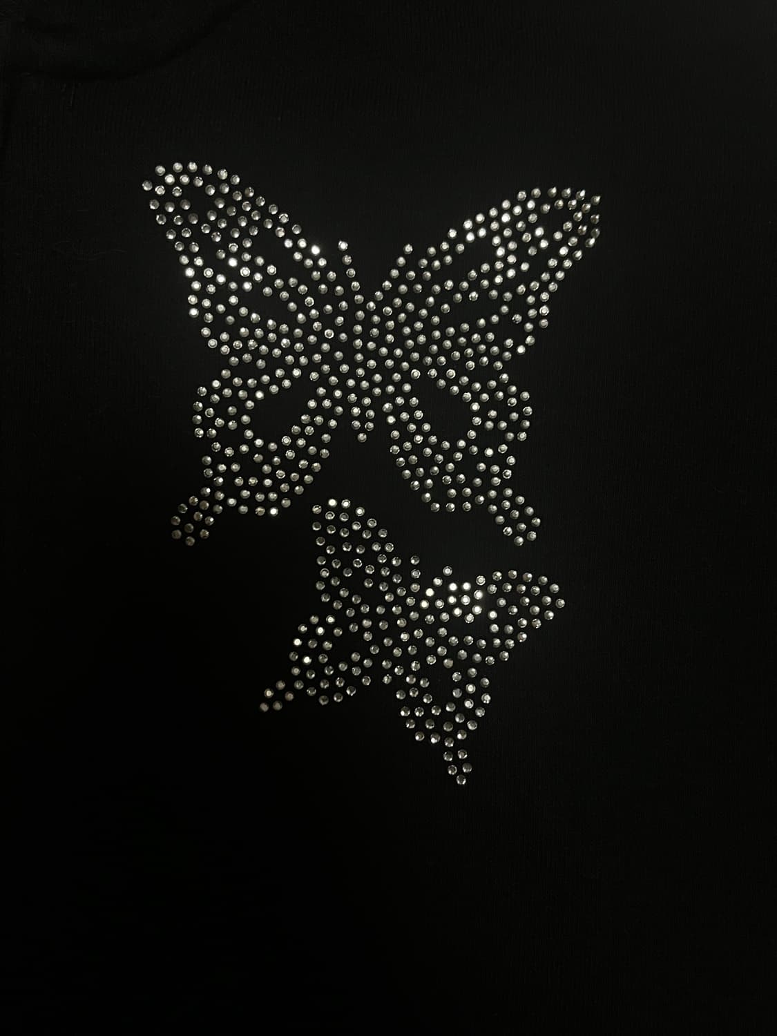 H&M 핫픽스 y2k 후드집업 블랙 상품이미지2