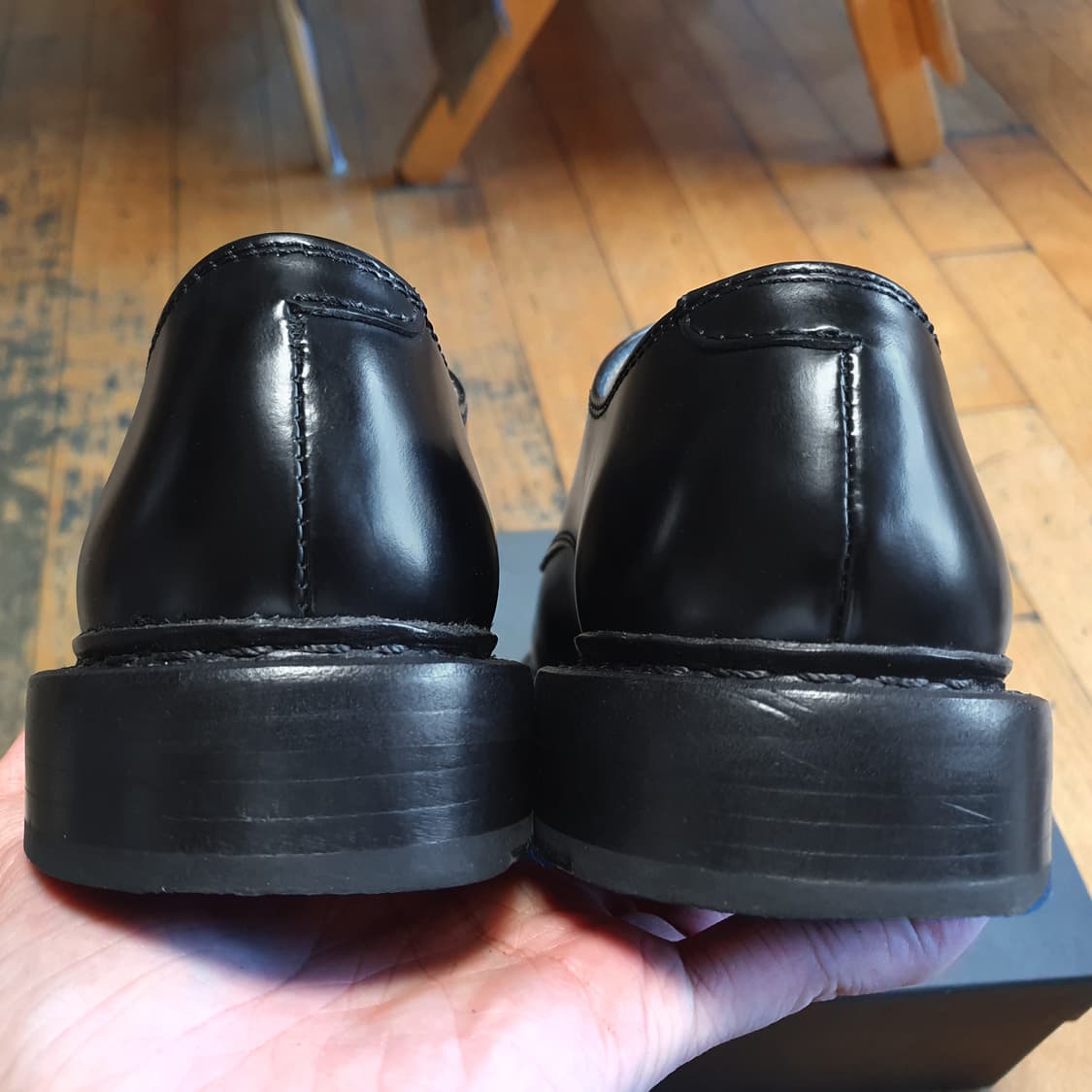 [260] 아워레가시 유니폼 퍼레이드 더비 슈즈 블랙 아워레가시 더비 상품이미지7