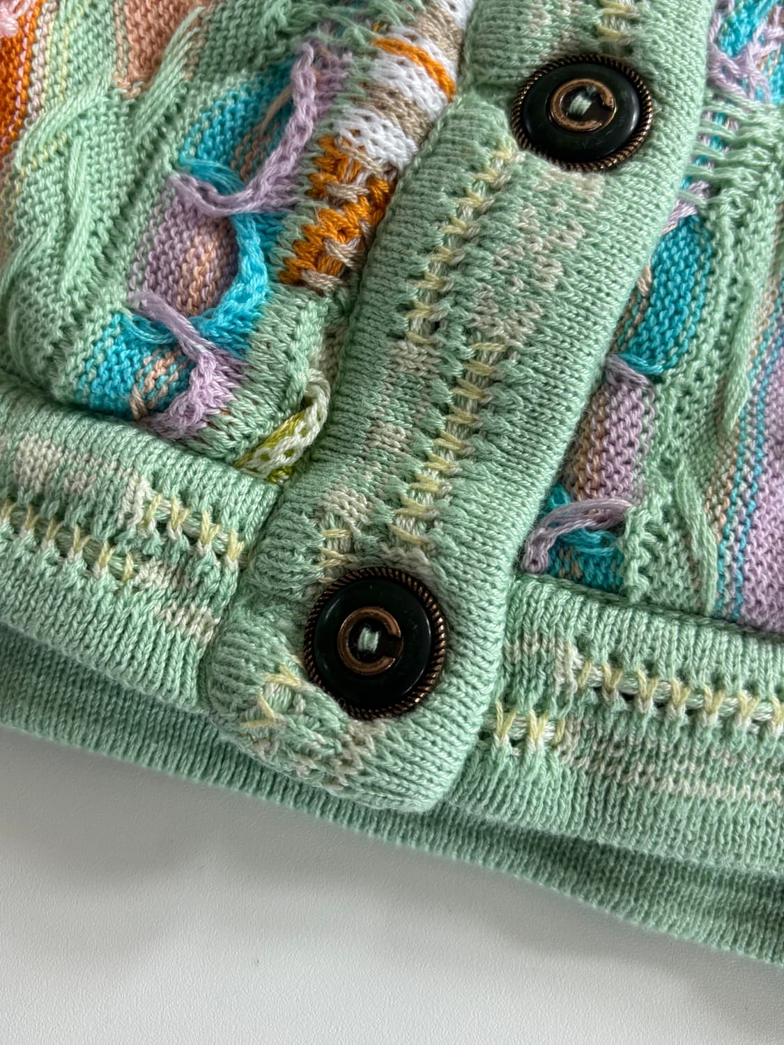 Coogi 쿠지 민트 케이블 가디건 상품이미지8