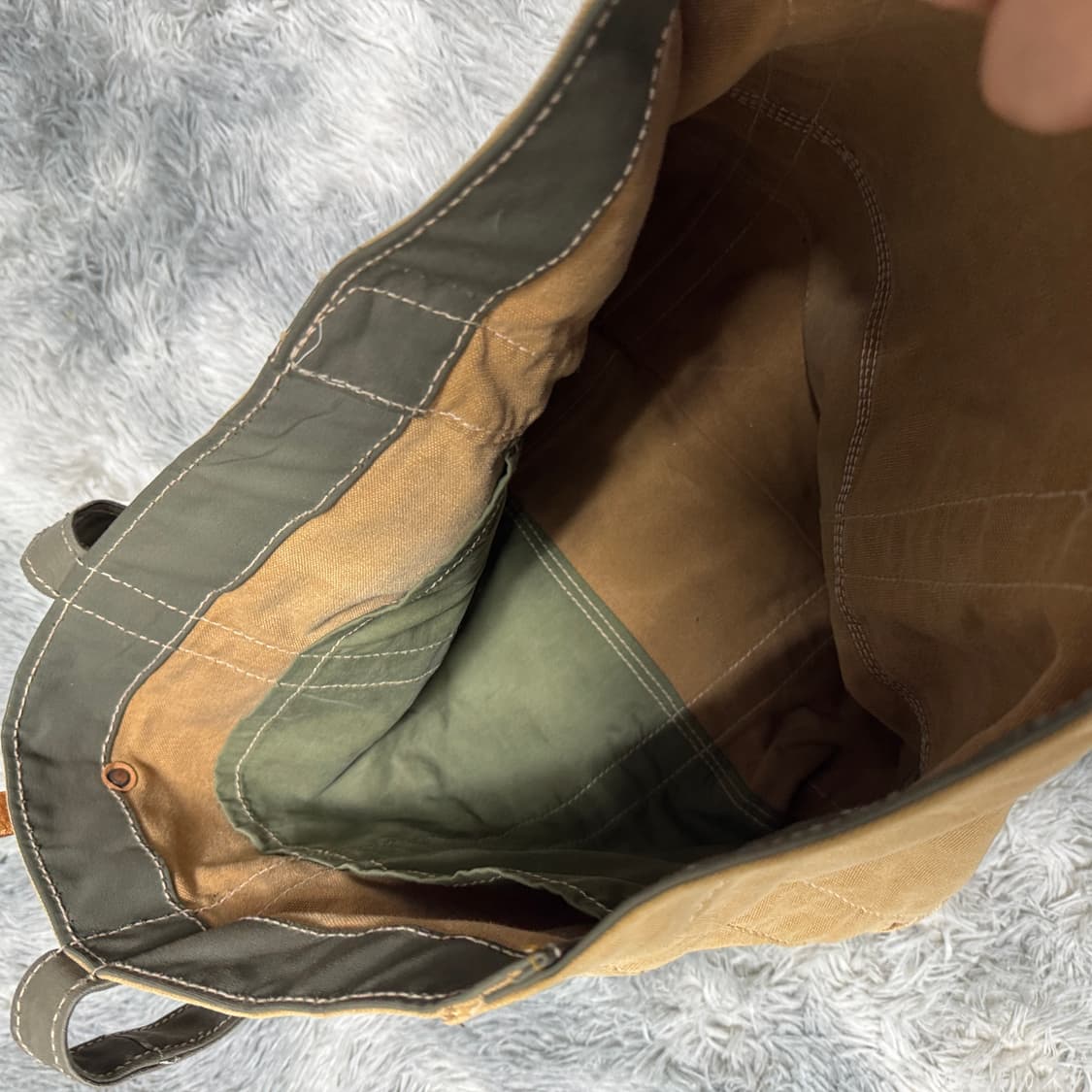  칼하트 빈티지 커스텀 토트백 50x40  상품이미지3