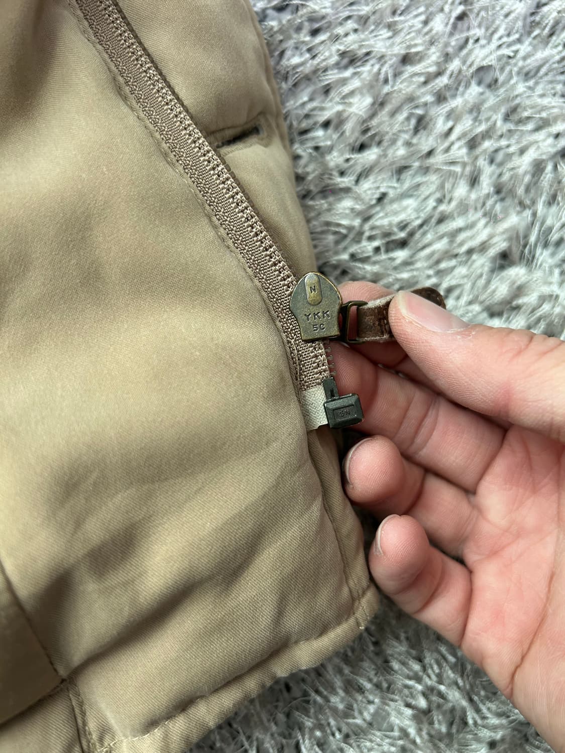 일본판 허쉬파피 베이지 패딩 사이즈 105~110 상품이미지6