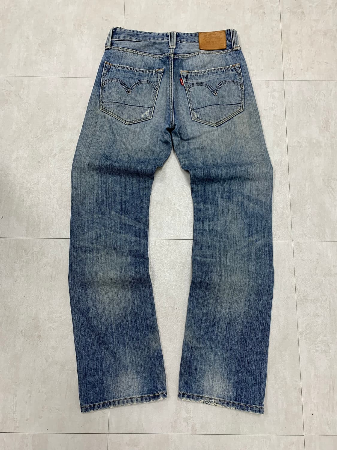 리바이스 그런지 디테일 데님 팬츠 #416 상품이미지8