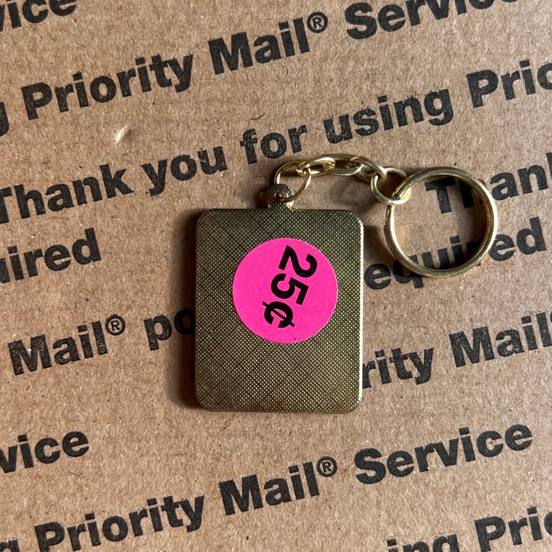 90s vtg John Guardian Angel Keyring 상품이미지2