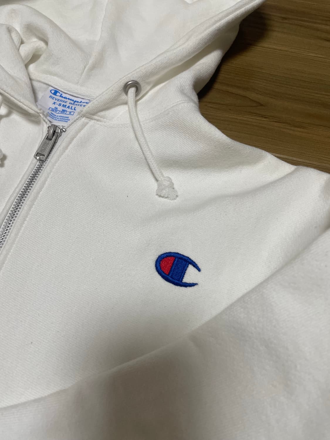 챔피온 크롭 후드집업 상품이미지2