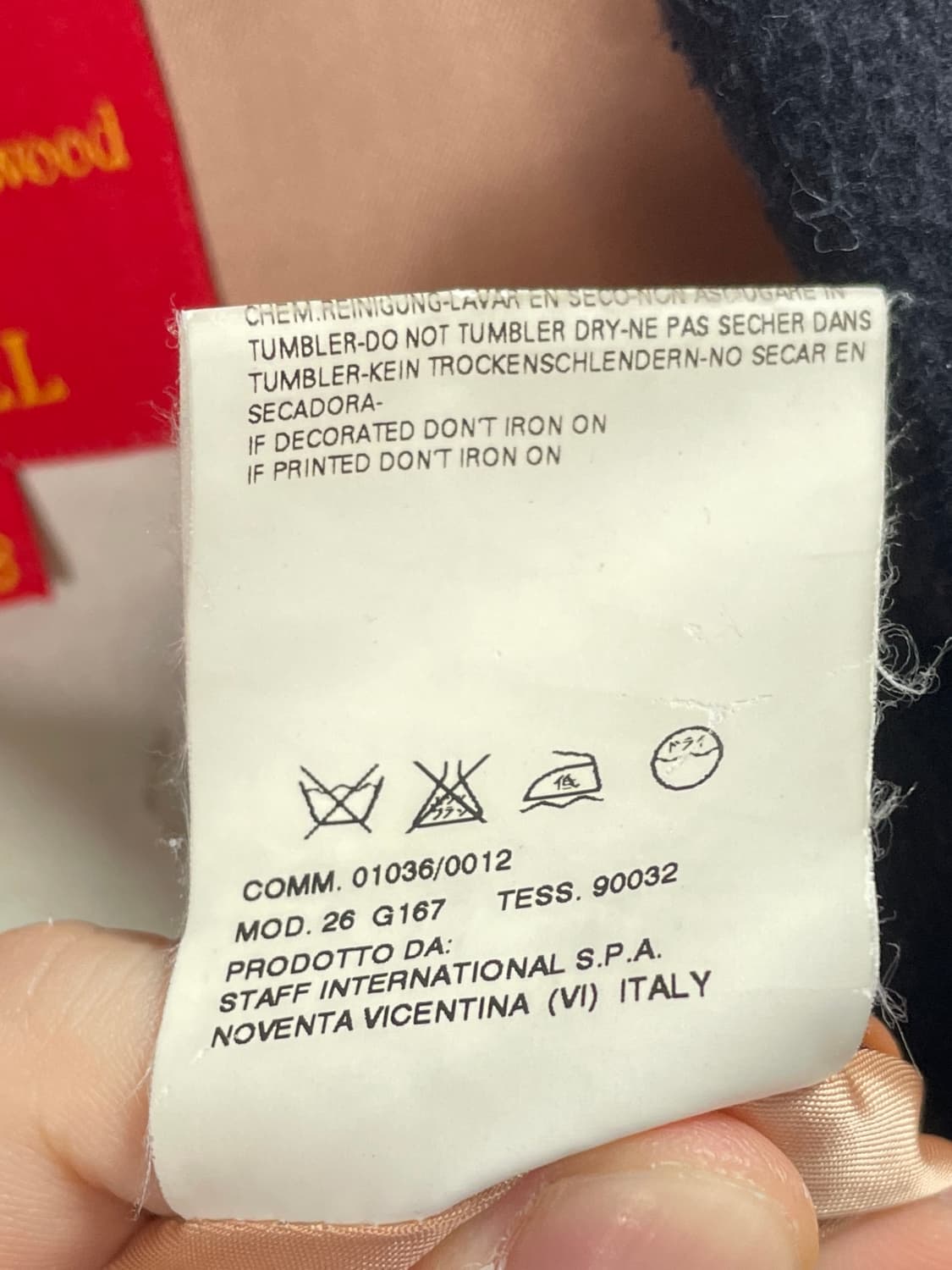 비비안웨스트우드 크롭 울 자켓 (on.290) 상품이미지7