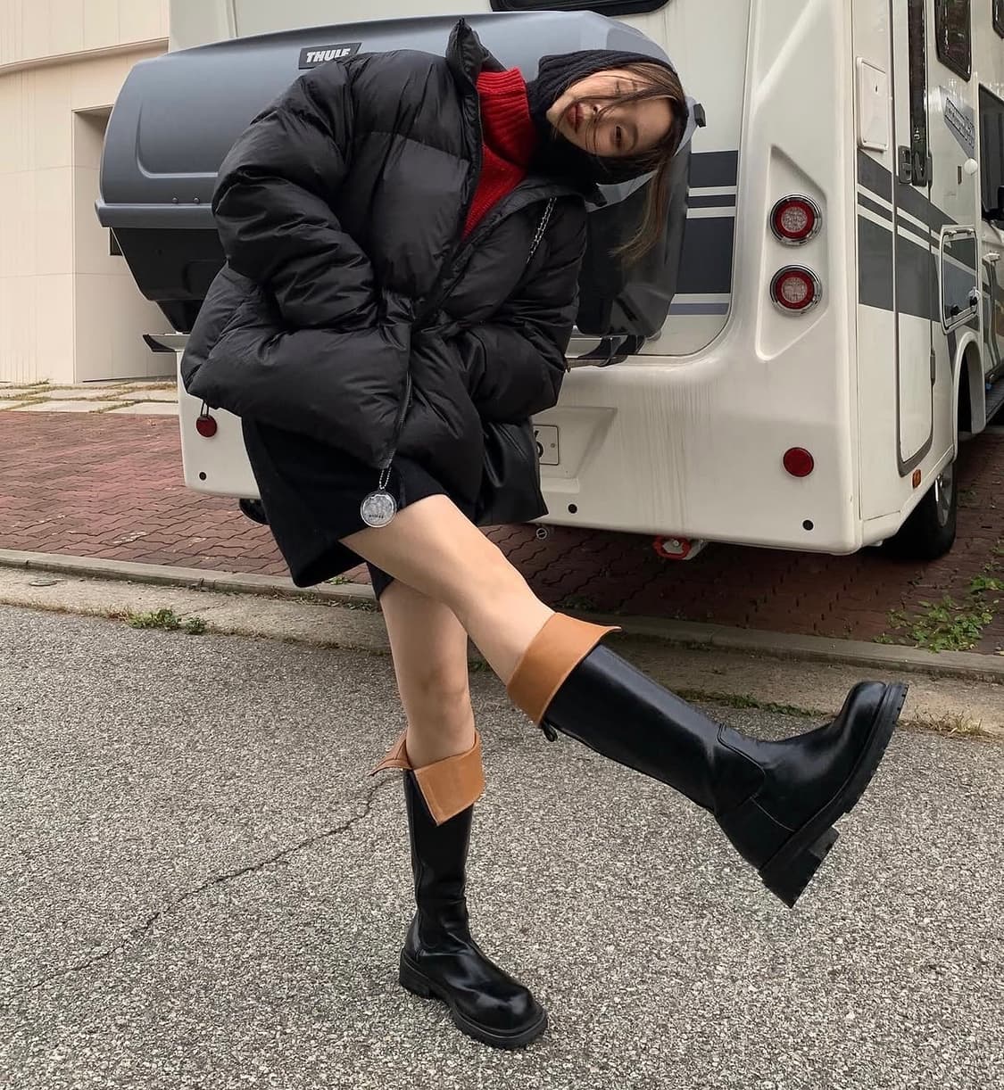 릿킴 블랙 롱부츠 250 상품이미지2