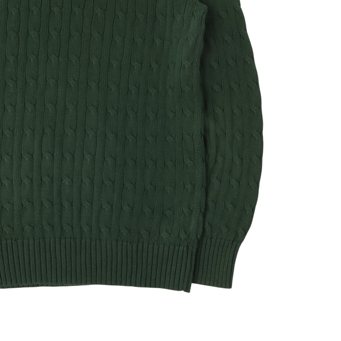 폴로 랄프로렌 그린 코튼 케이블 니트 상품이미지7