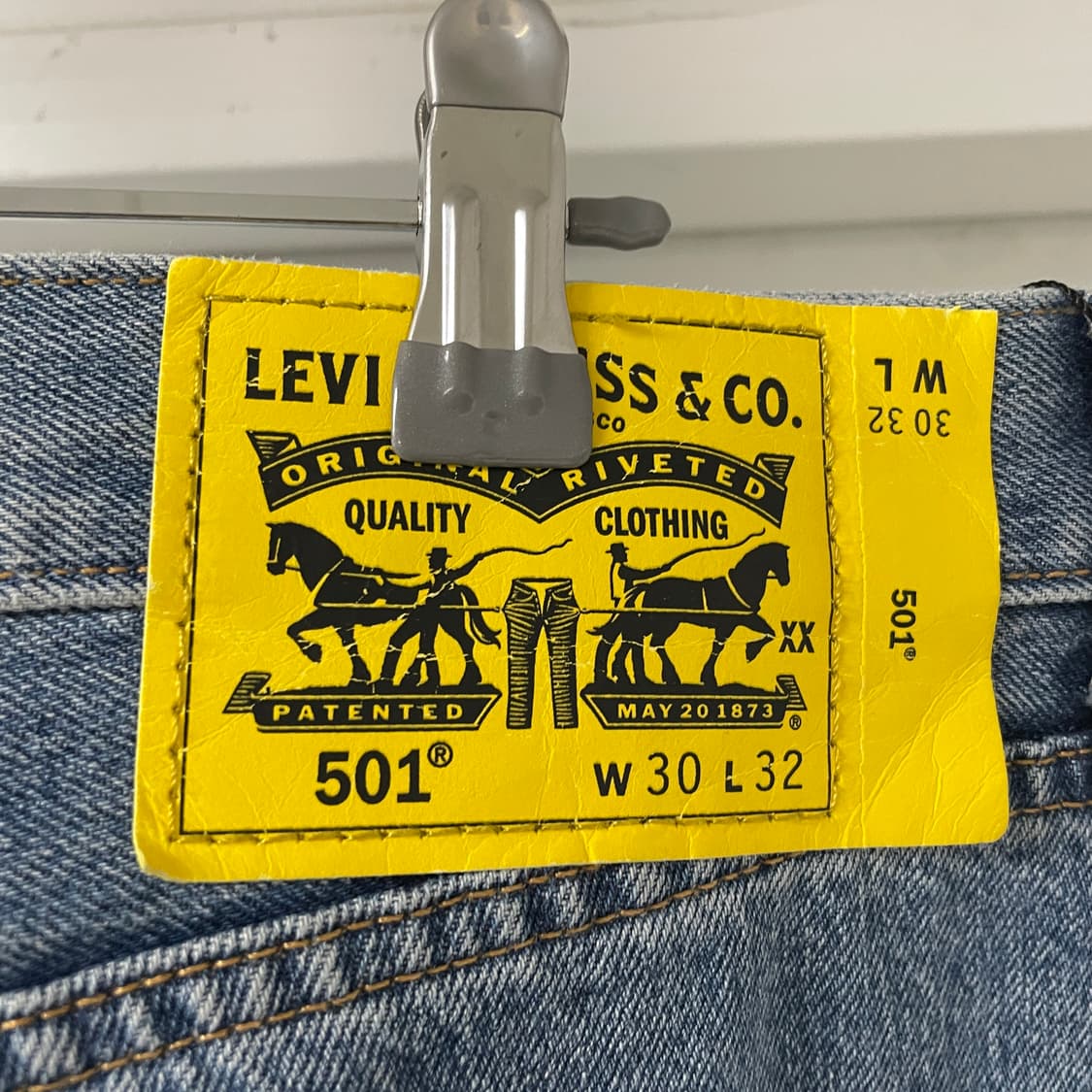 리바이스 501 스누피 데님 팬츠 W30 L32 상품이미지4