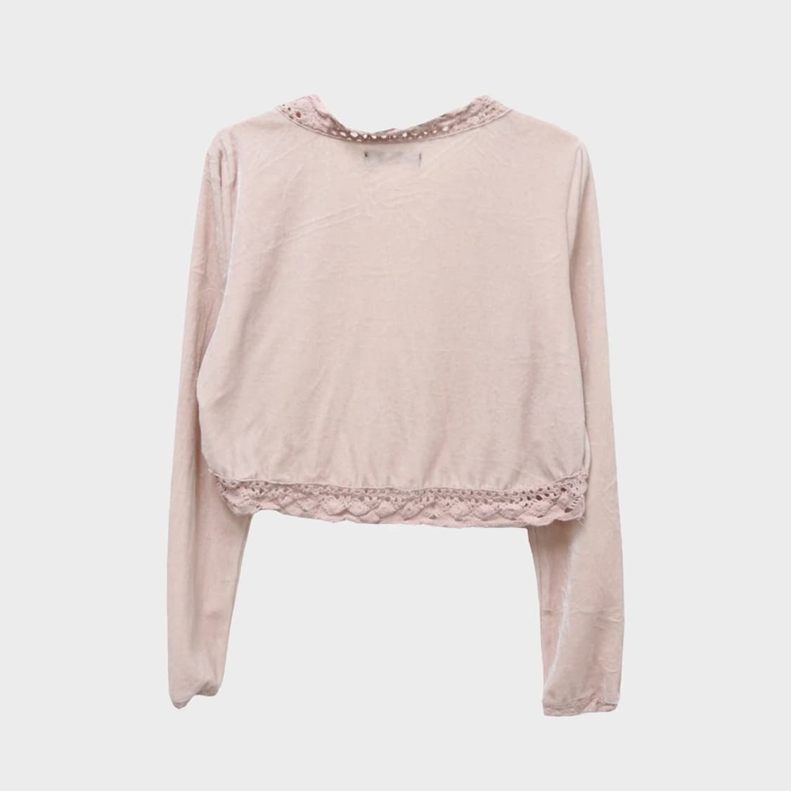 HEAT COIL 히메갸루 핑크 벨벳 볼레로 60775 상품이미지2