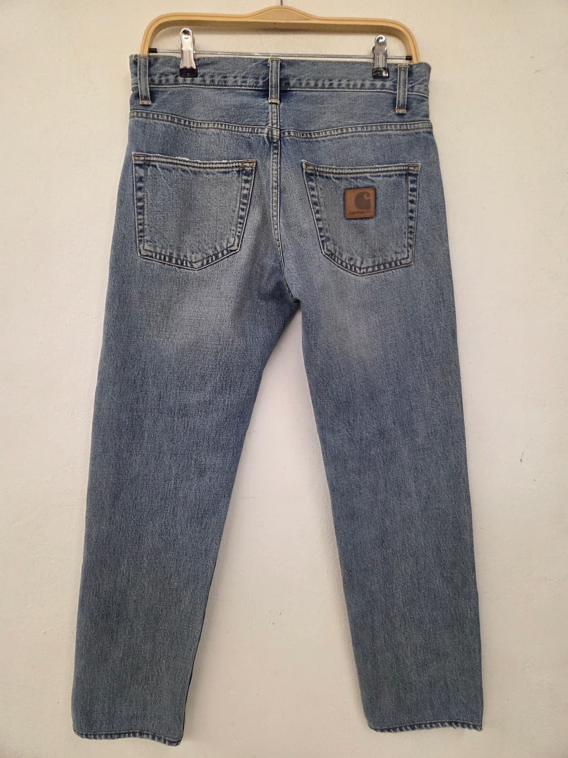 칼하트 WIP 클론다이크 팬츠 29x32 연청 데님 상품이미지1