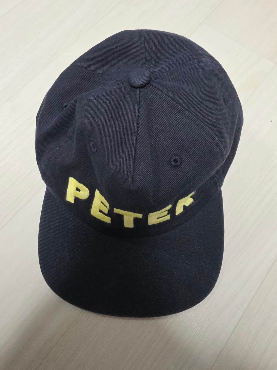 마이네임이즈피터 볼캡 네이비 상품이미지3