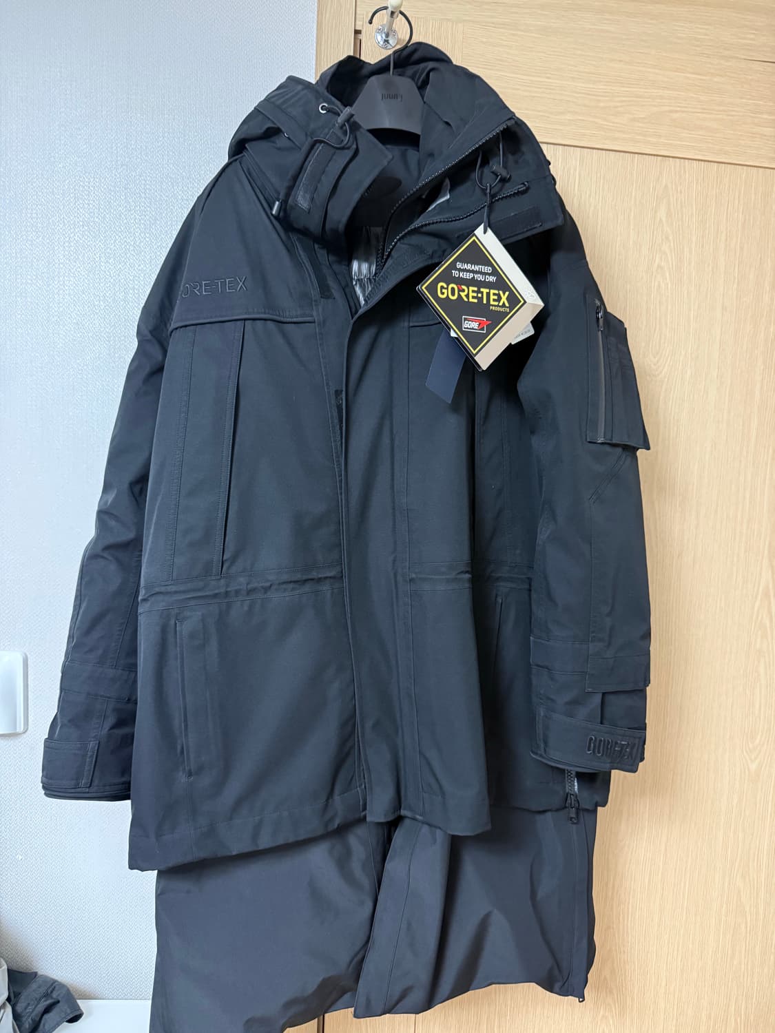 준지 고어텍스 콜라보 레이어드 패딩(S) 상품이미지1