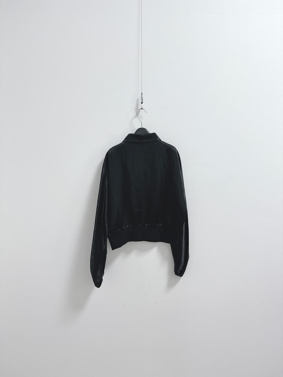 메종마레 벌룬 슬리브 새틴 하프집 상품이미지7