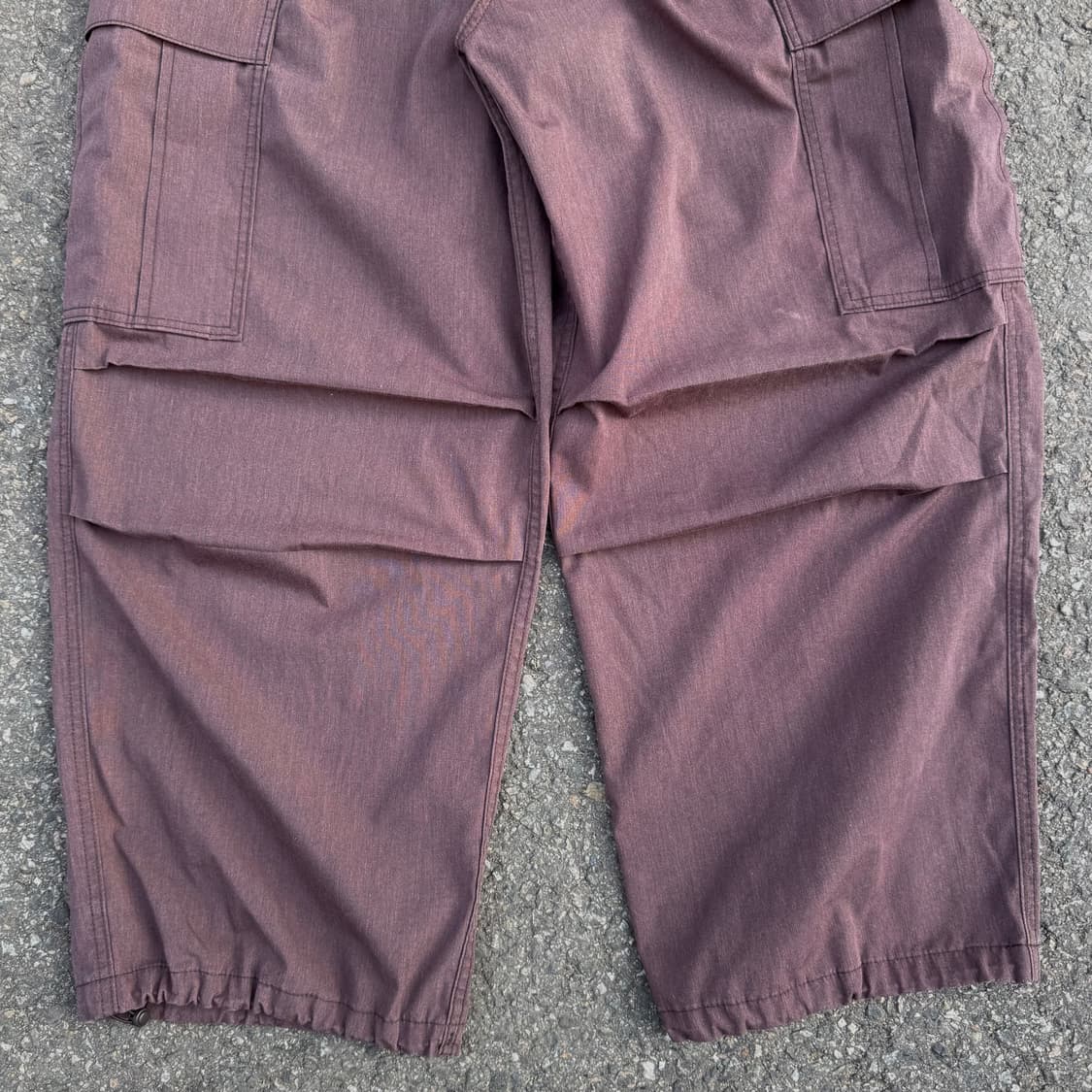 GU 슈퍼 와이드 카고 팬츠 상품이미지6