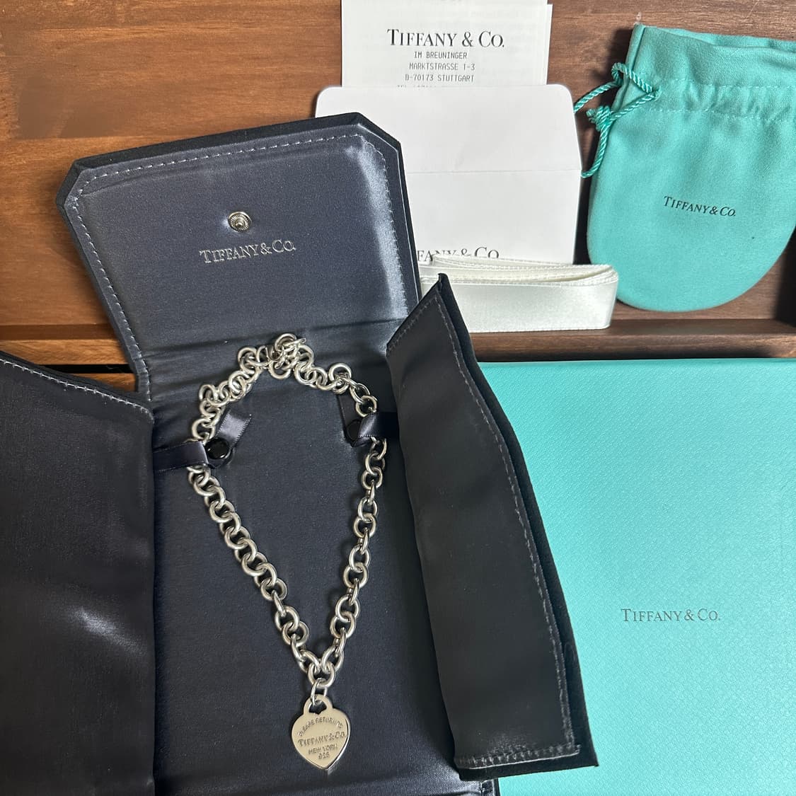 티파니앤코 하트 체인 링크 목걸이 (신형) 상품이미지2
