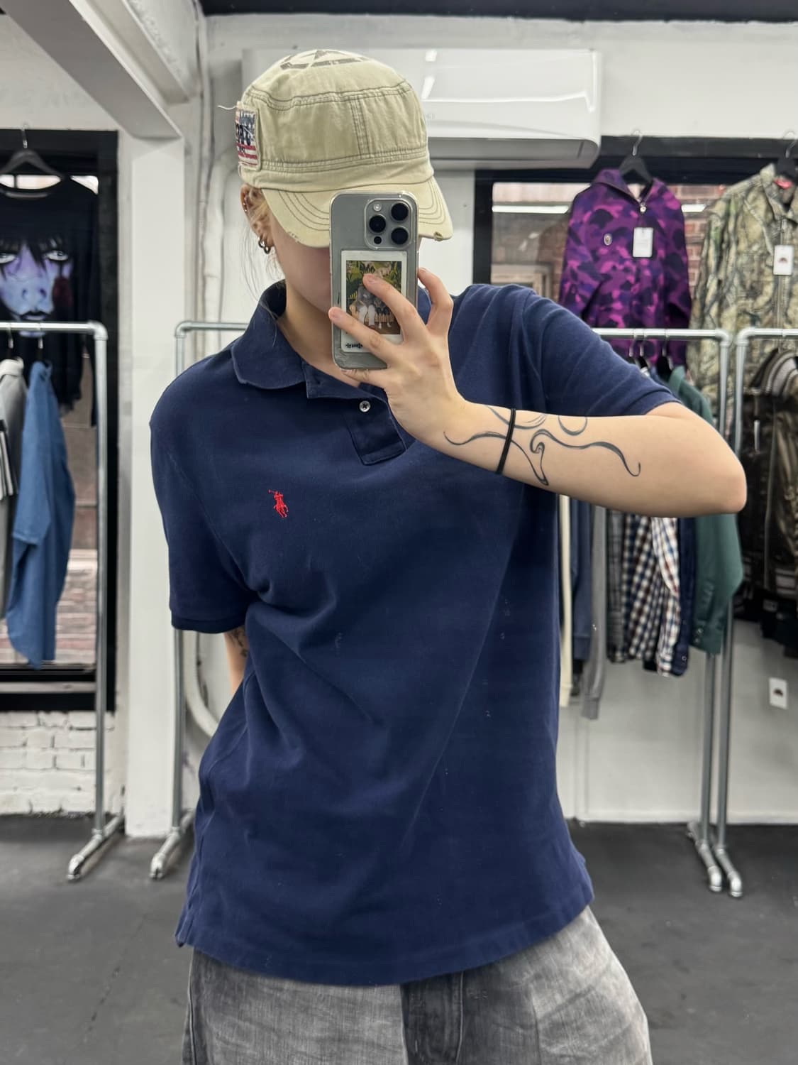 폴로 랄프로렌 레드 포니 PK 티셔츠 상품이미지3