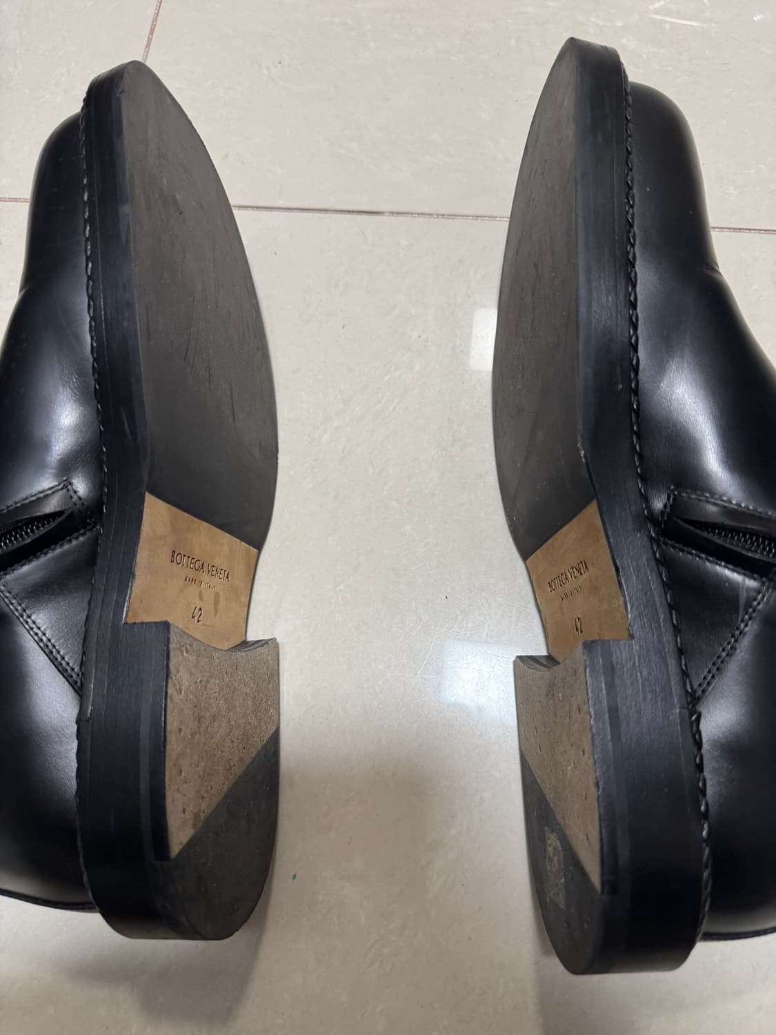 보테가베네타 블랙 앵클 부츠 42 상품이미지3