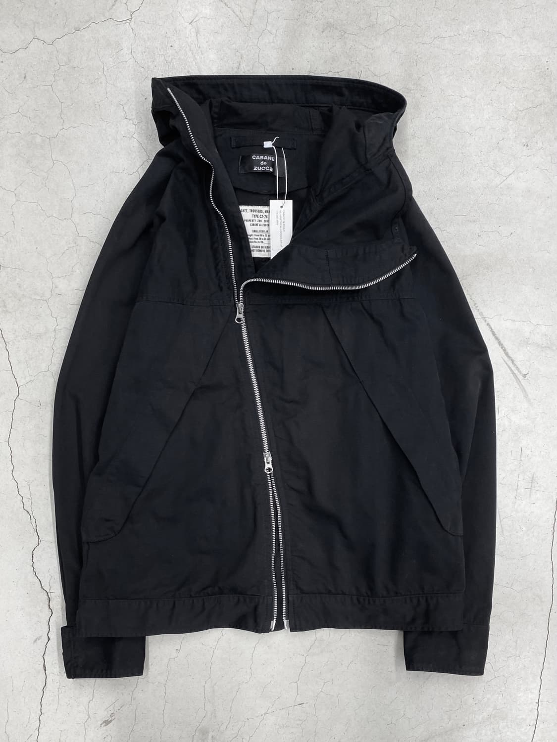 카반드주카 비대칭 후드 자켓 상품이미지3