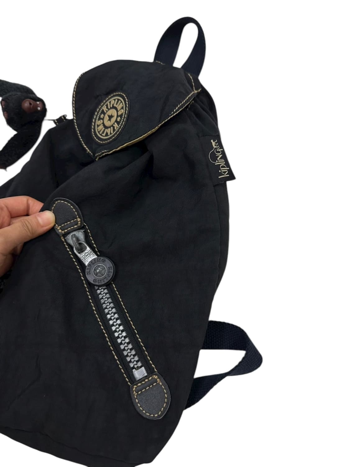 키플링 복조리 미니백팩 블랙 상품이미지5