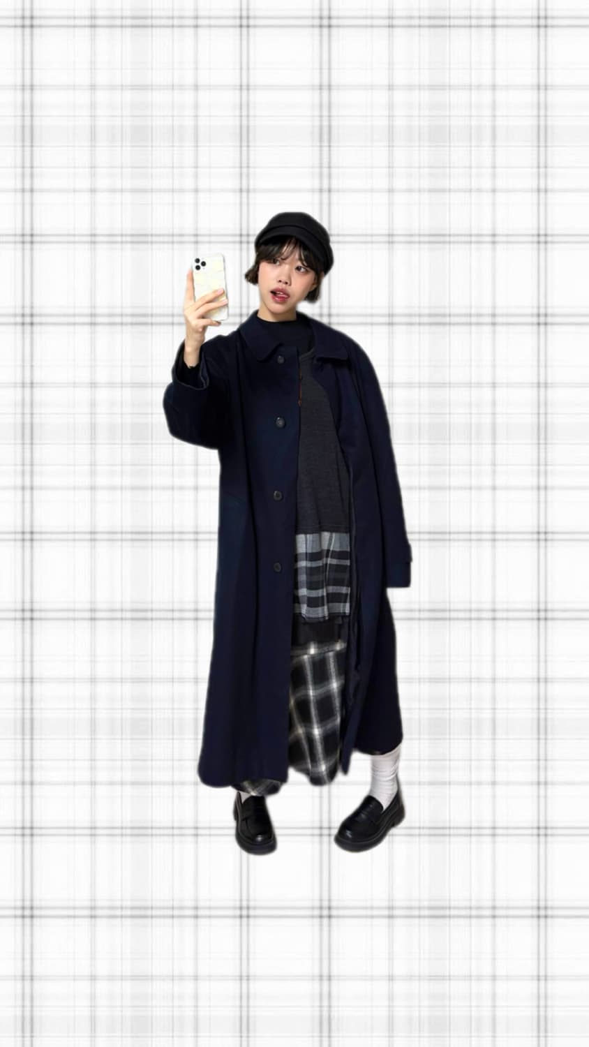 무채색 도쿄걸 셋 상품이미지2