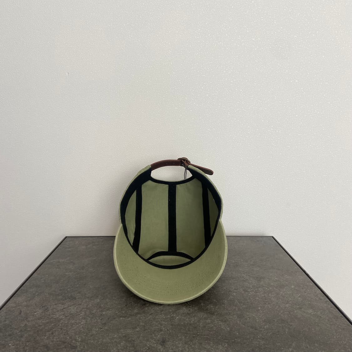 (OS) 슈프림 박스로고 캠프캡 모자 워시드 올리브 카키 상품이미지5