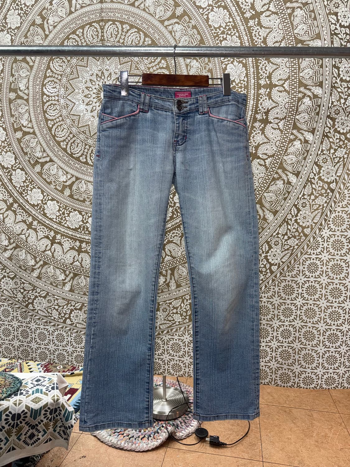 아베크롬비 여성 연청 데님팬츠  상품이미지3