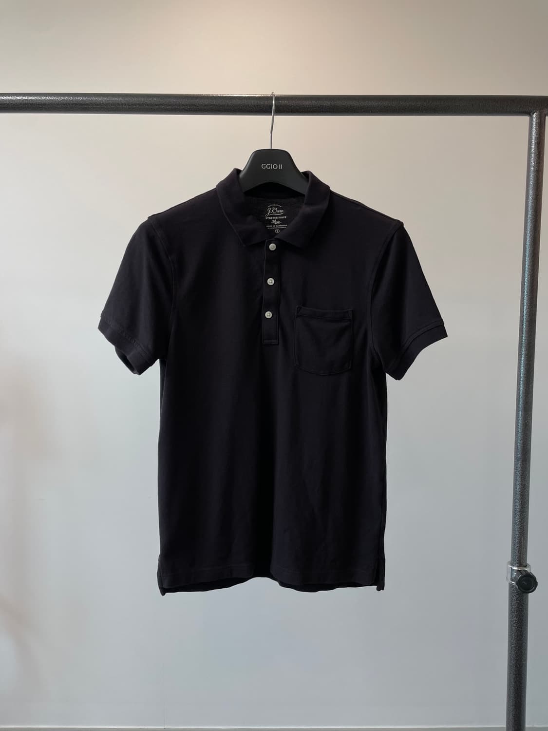 (S) jcrew 제이크루 다크 네이비 포켓 반팔 카라티 상품이미지1