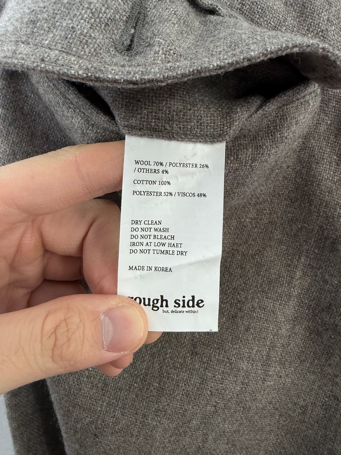 러프사이드 러프사이드셋업 러프사이드자켓 러프사이드팬츠 셋업 정장  상품이미지9