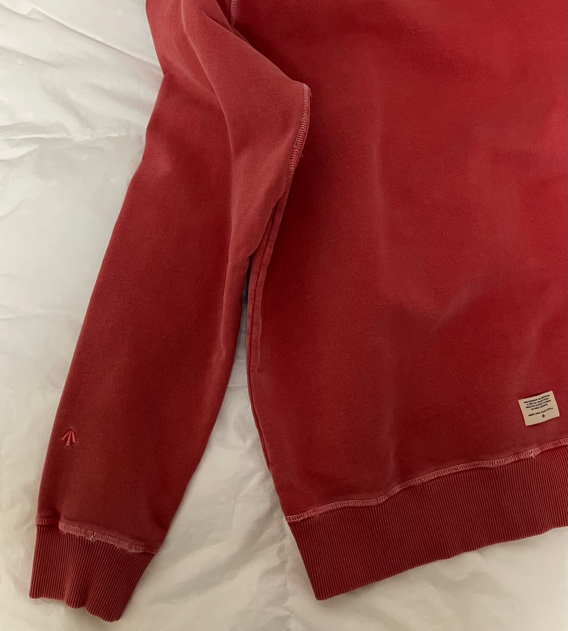 [NIGEL CABOURN] 나이젤카본 엠브로이더리 애로우 크루 RED 상품이미지5