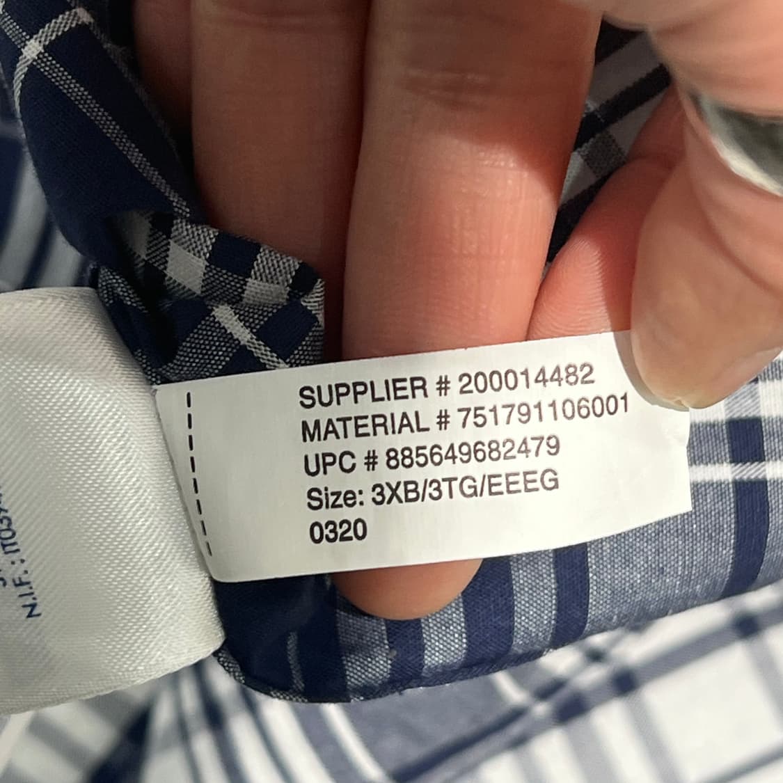 챕스랄프로렌 체크하프셔츠 s10514 상품이미지6