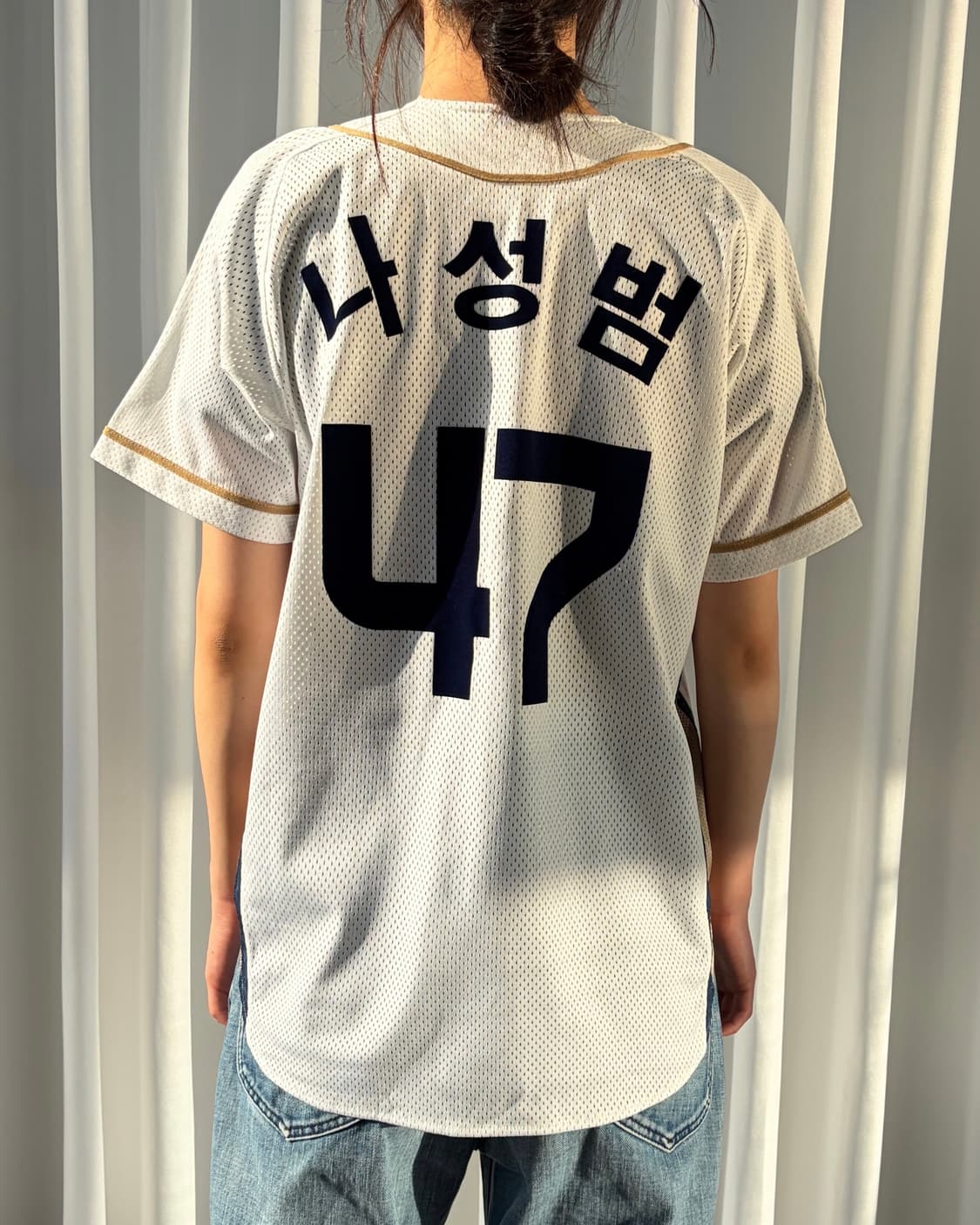 [S]NC다이노스 윌슨 나성범 47번 야구 유니폼 상품이미지2