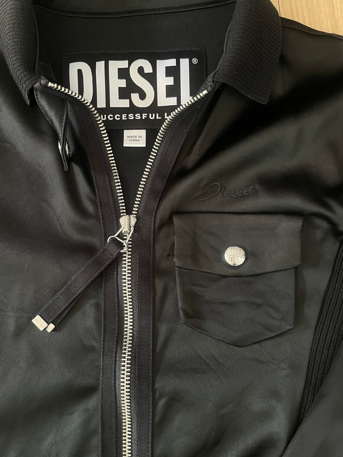 Diesel 2-way leather pocket shirt 상품이미지2