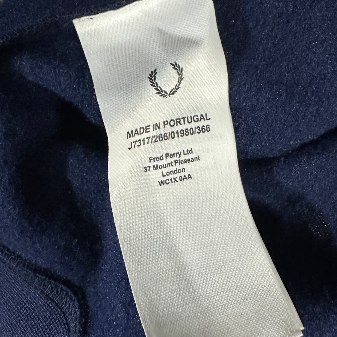 프레드페리 테이프 트랙 자켓 상품이미지4