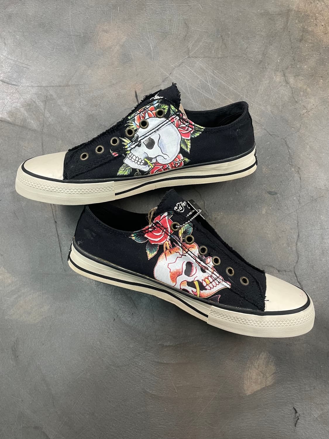 에드하디 스컬 슬립온 스니커즈 상품이미지2