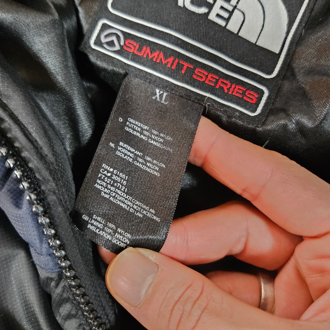 노스페이스 리미티드 에디션 서밋 LTD850 구스다운 패딩 XL 상품이미지10