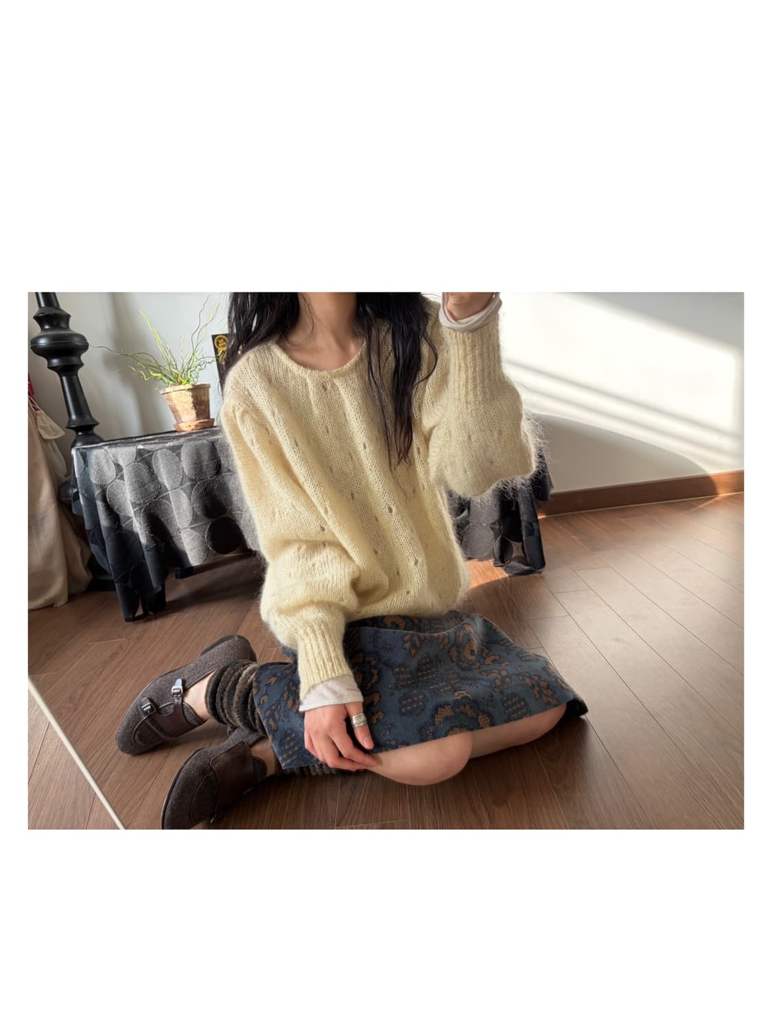 glitter punching knit 상품이미지2