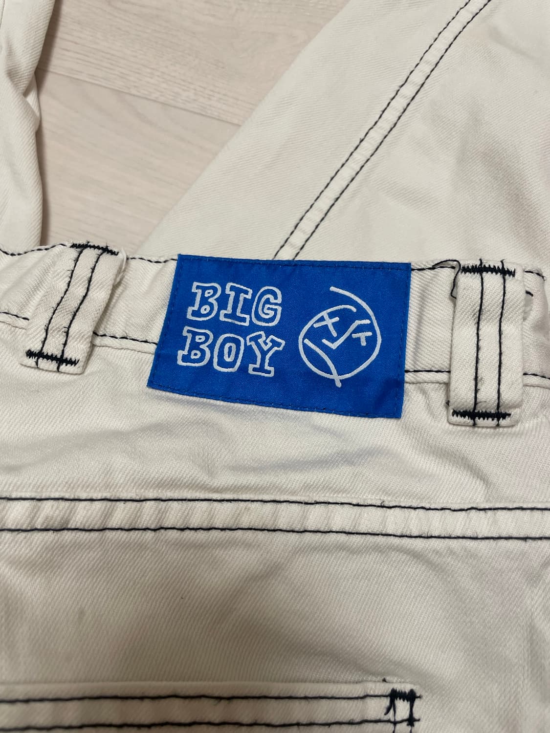 폴라 스케이트 코. 화이트 청바지 S 상품이미지1