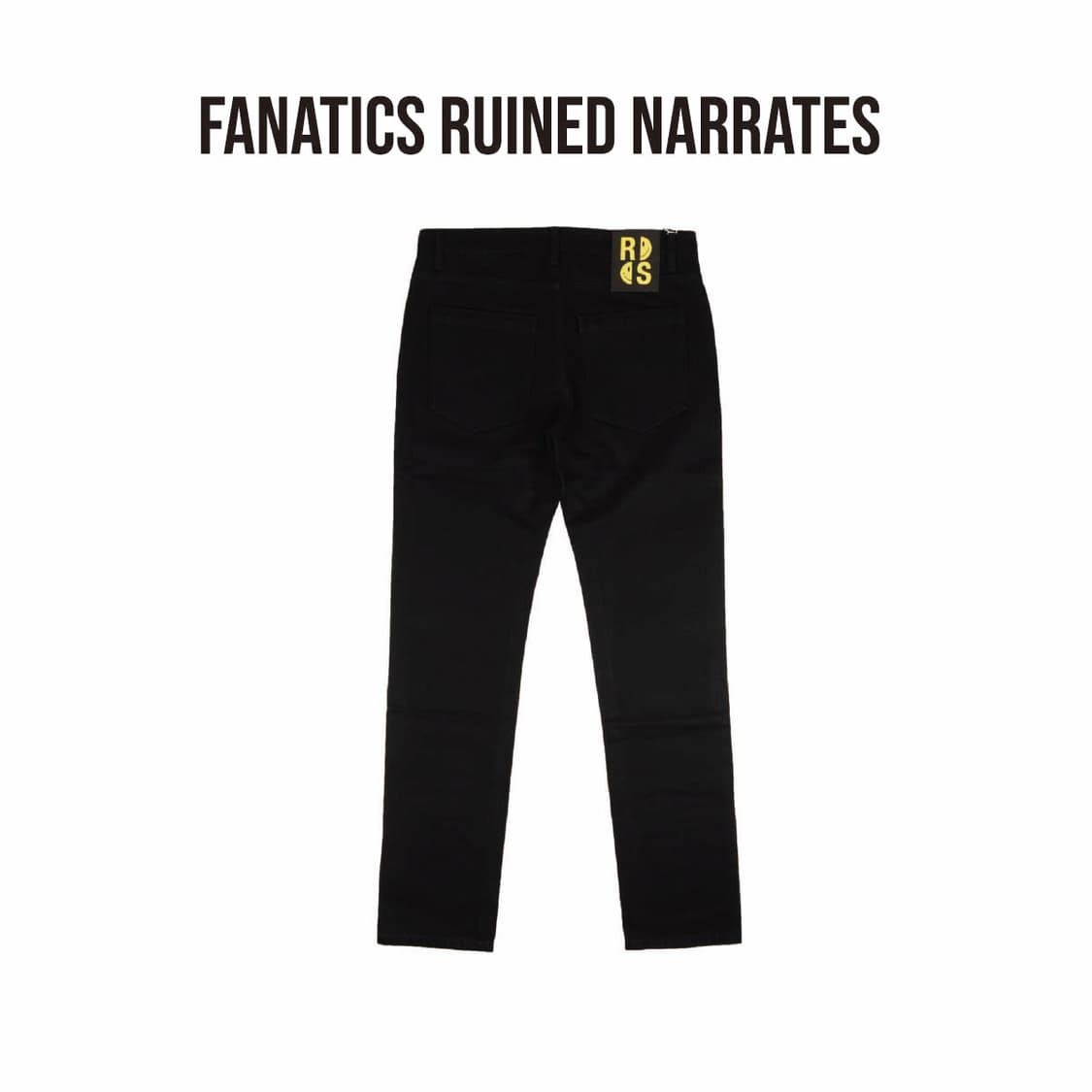 [31]라프시몬스 X 스마일리 22SS 데님 팬츠 상품이미지1