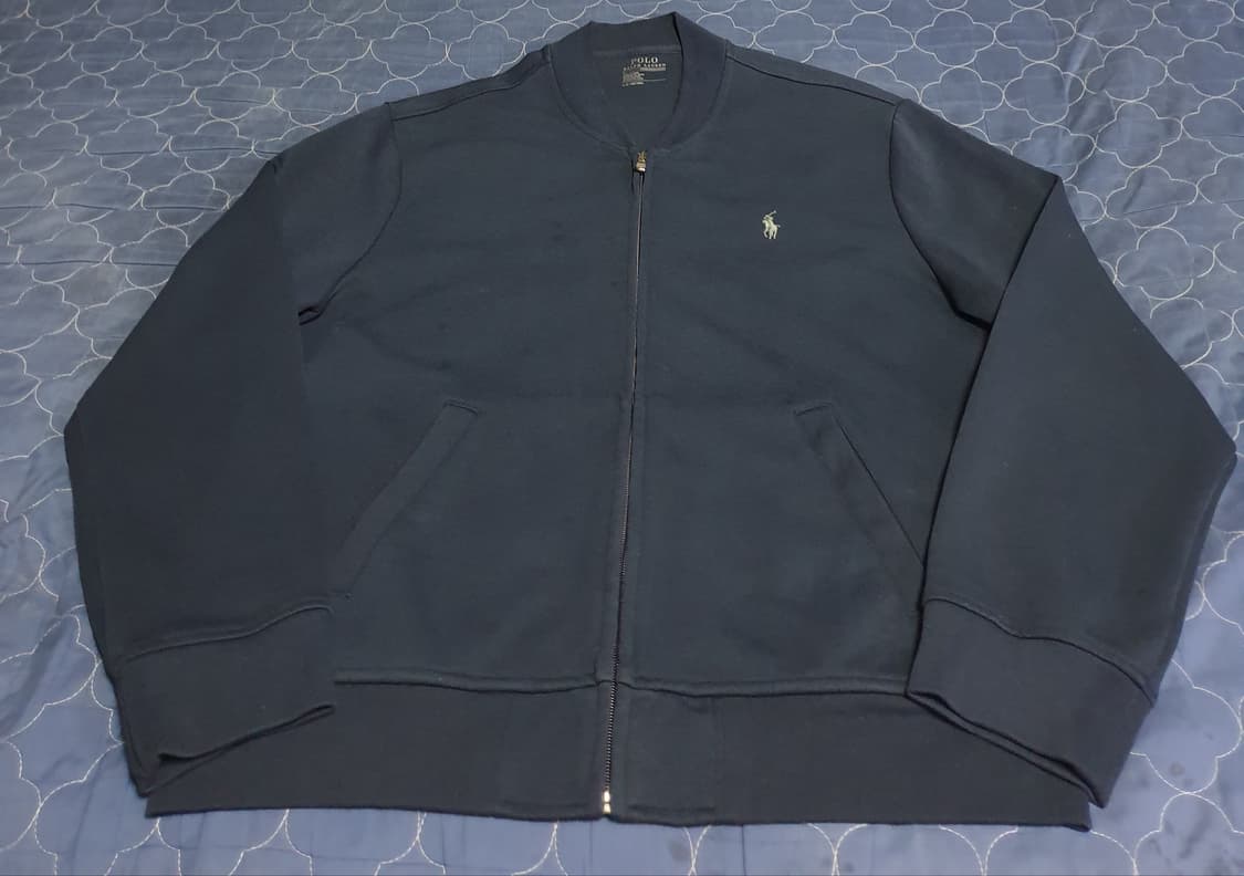 폴로랄프로렌 스포티 바시티 집업 져지 네이비 (L) 상품이미지1