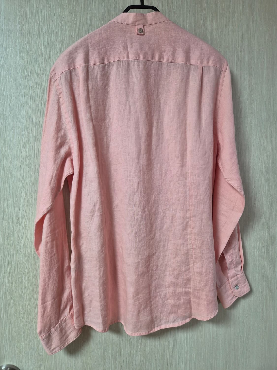 알레그리  린넨 100%  셔츠 스몰  하이넥 셔츠 남방 상품이미지2