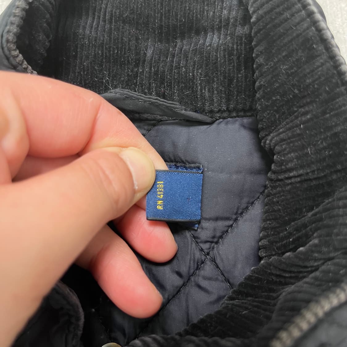 W 95 폴로 랄프로렌 스웨이드 퀄팅 조끼 상품이미지4