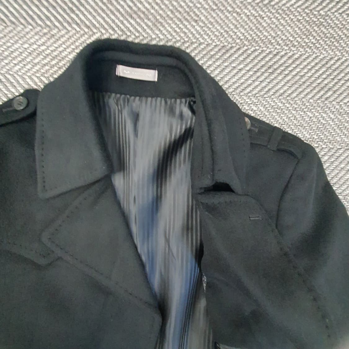 미착용 코모도 울 캐시미어 코트 남자103 상품이미지6