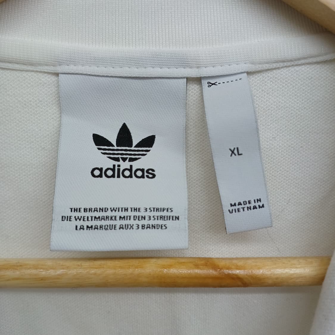 셋업) 아디다스 화이트 블랙 삼선 포인트 트레이닝 셋업 XL/S 상품이미지8