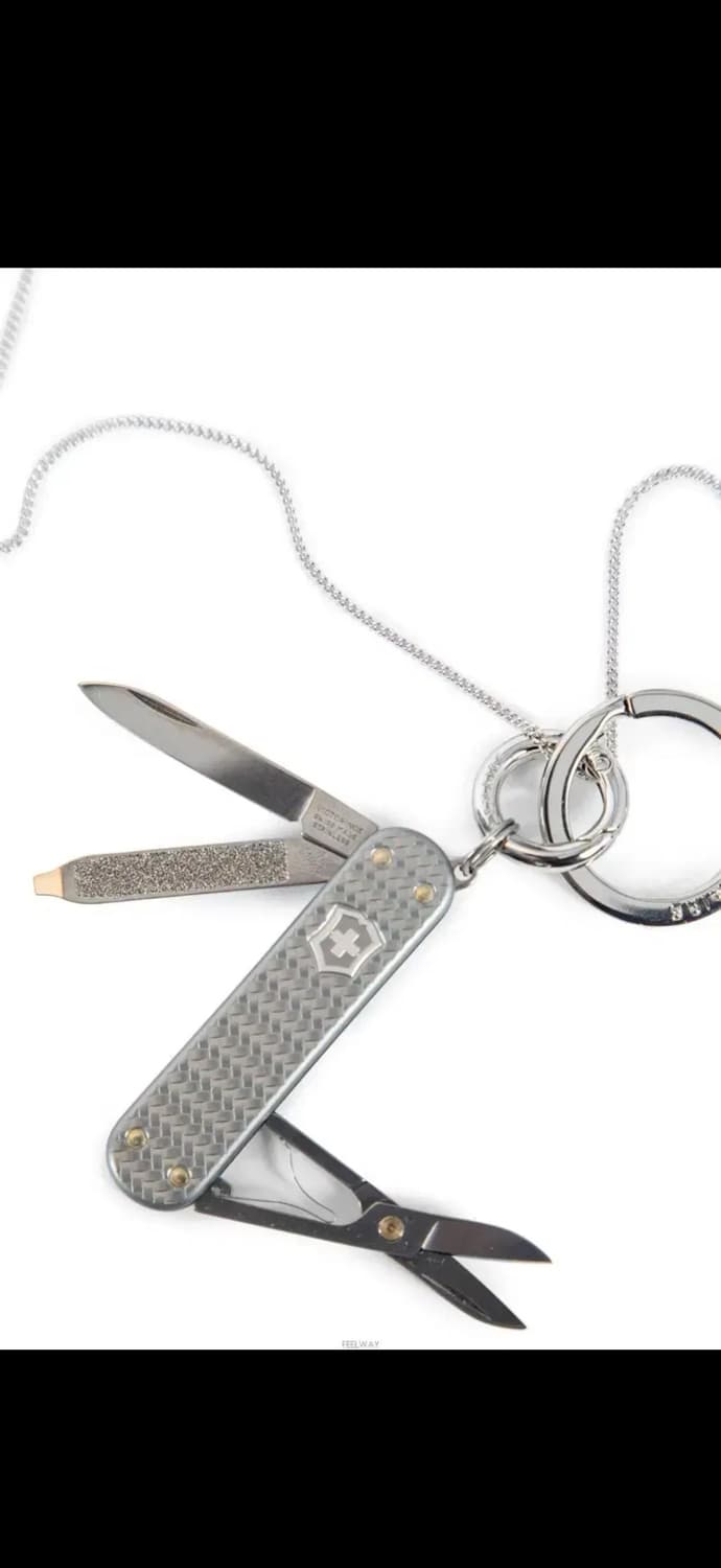 르메르 VICTORINOX 링크 체인 목걸이 실버 상품이미지3