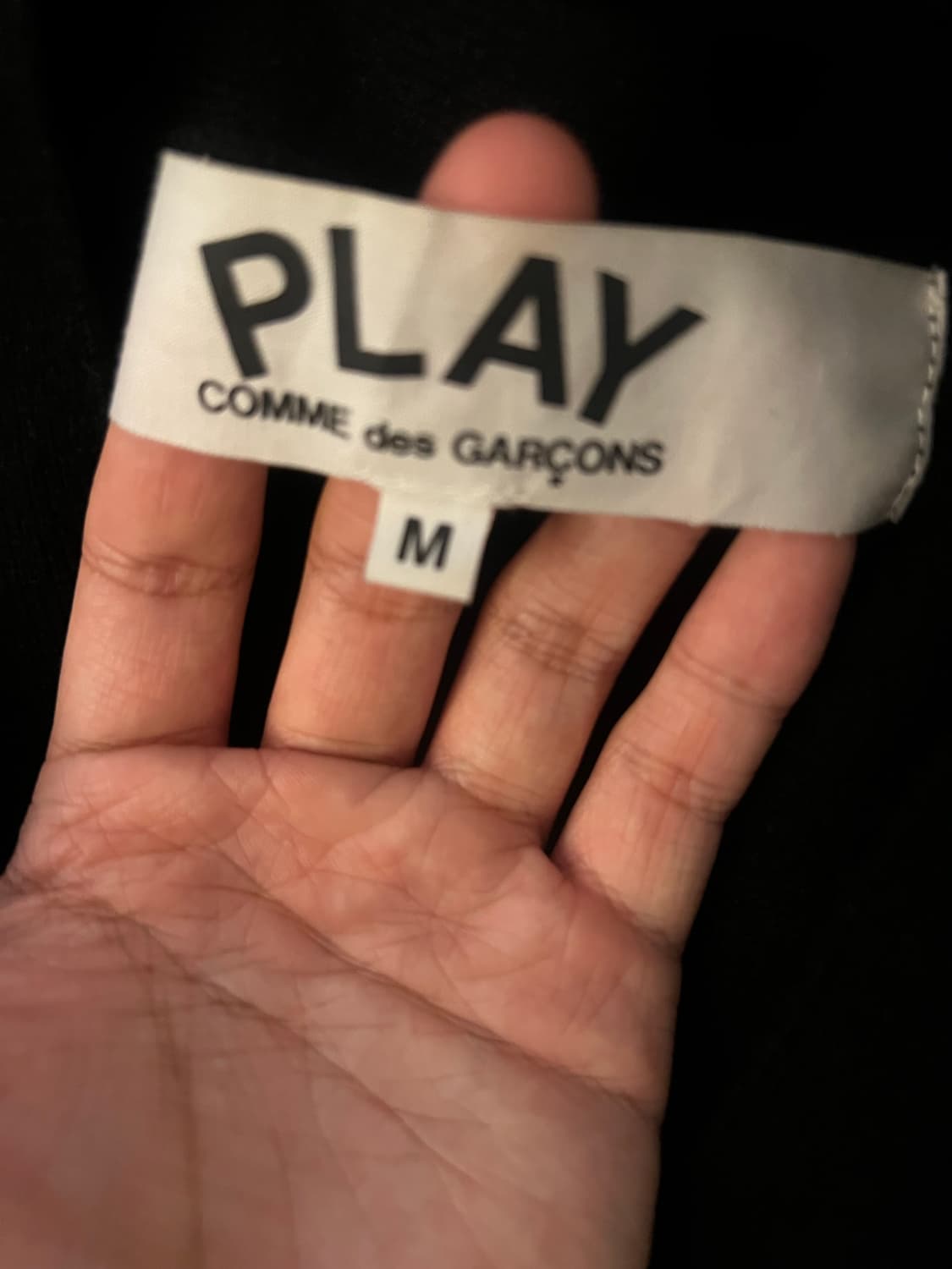 꼼데가르송 가디건 M 상품이미지3